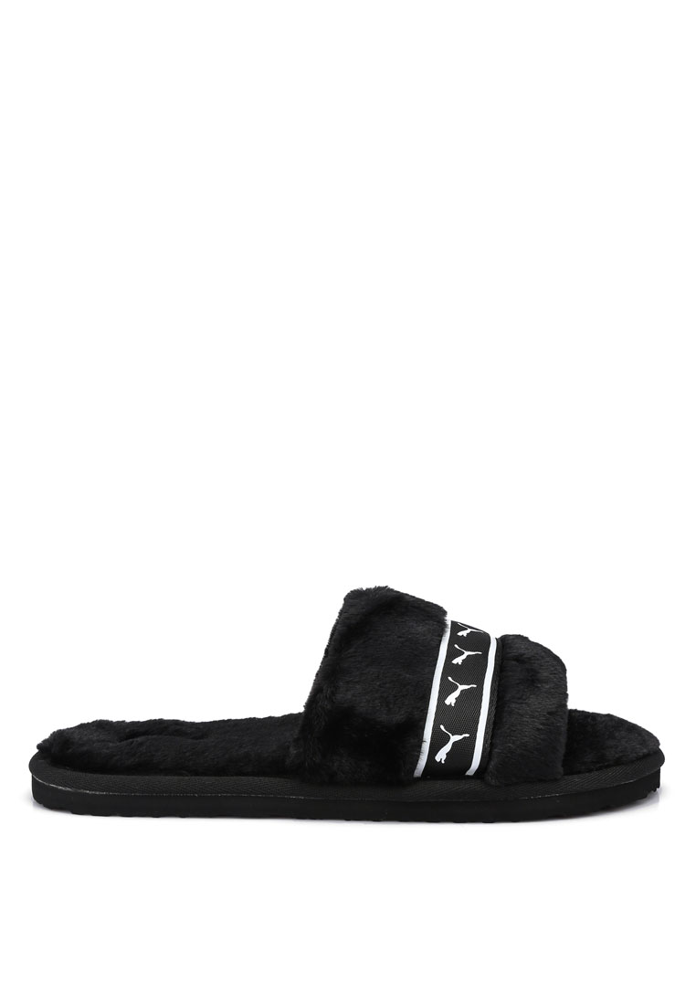 puma sliders womens fluffy