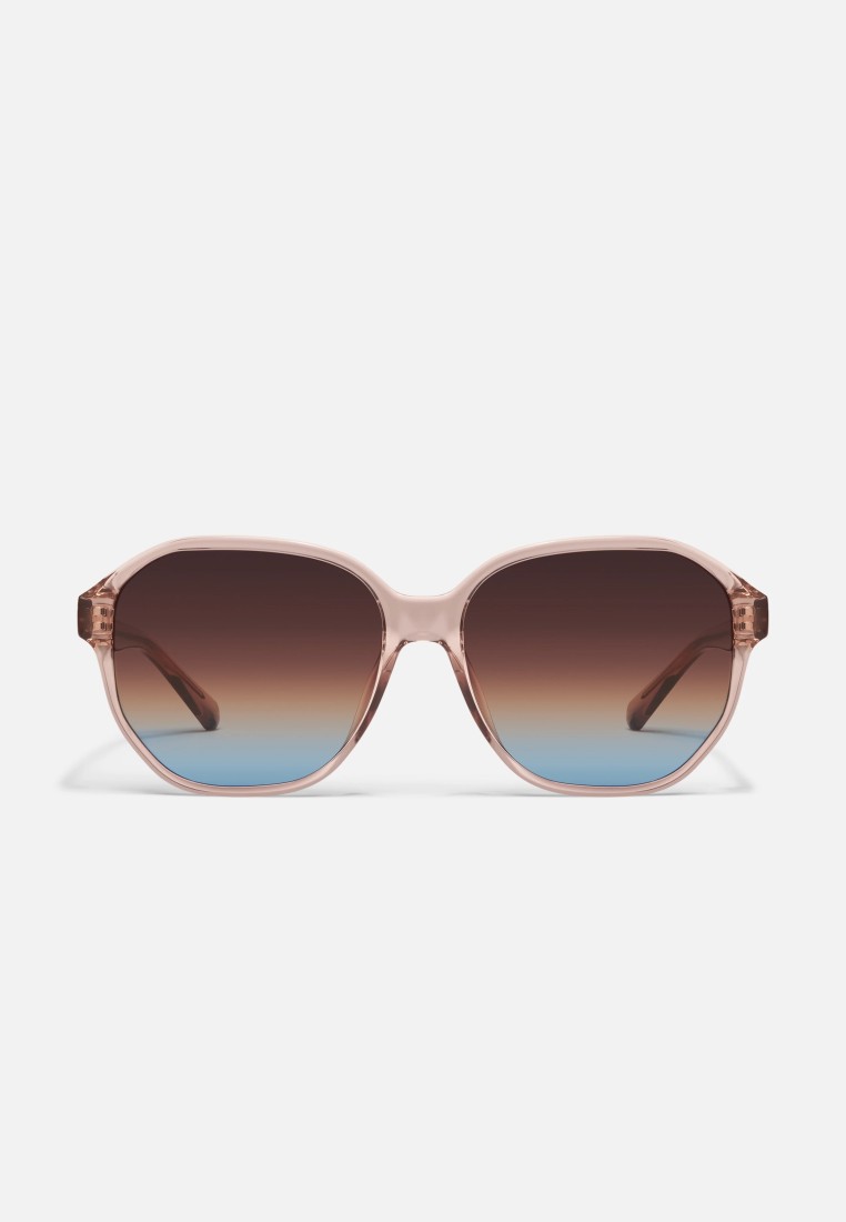QUAY Guess Again Sunglasses - Doe/Brown Blue