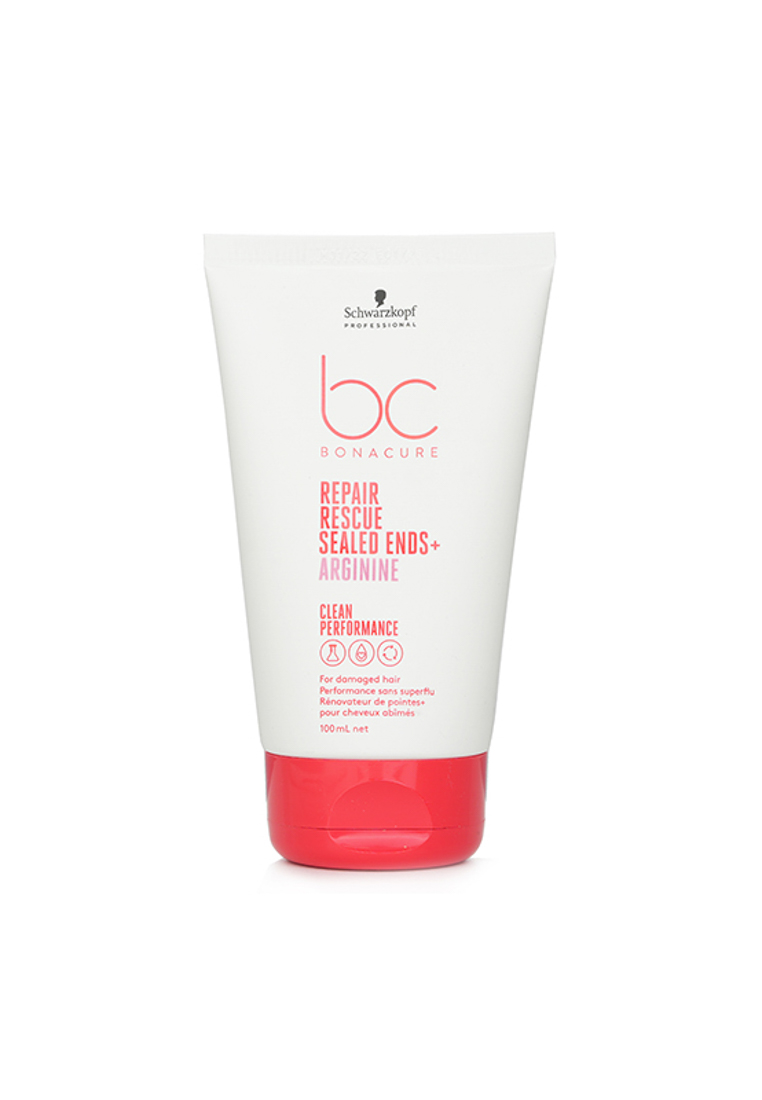 SCHWARZKOPF - BC Repair Rescue Sealed Ends+ Arginine (For Damaged Hair) 100ml/3.38oz