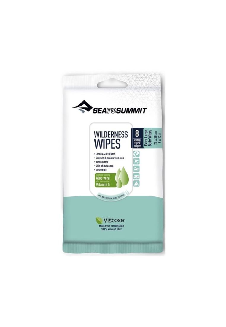 Sea To Summit Wilderness Wipes Extra Large (8 Wipes)