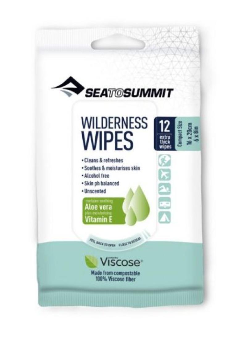 Sea To Summit Wilderness Wipes Compact (12 Wipes)