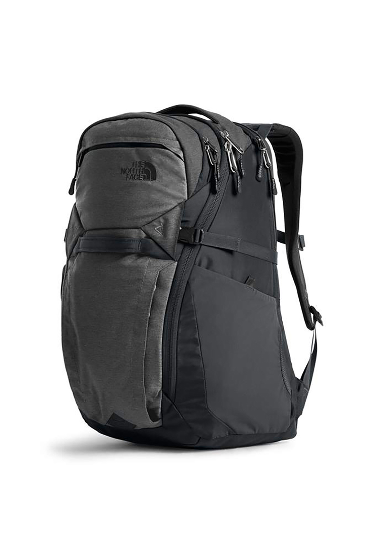 north face backpack black and blue