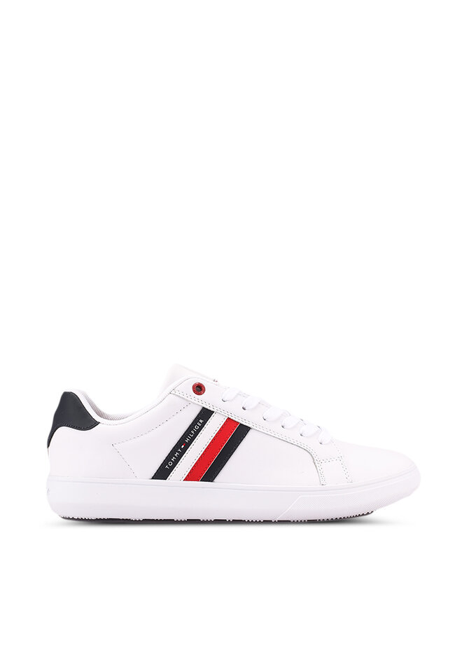 tommy hilfiger mens trainers black
