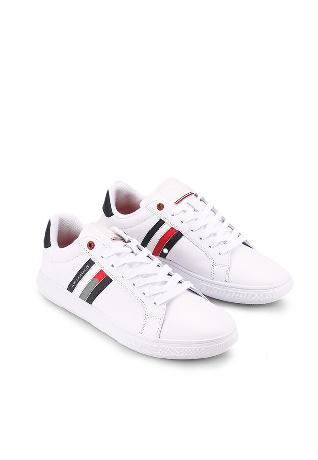 tommy hilfiger striped sneakers