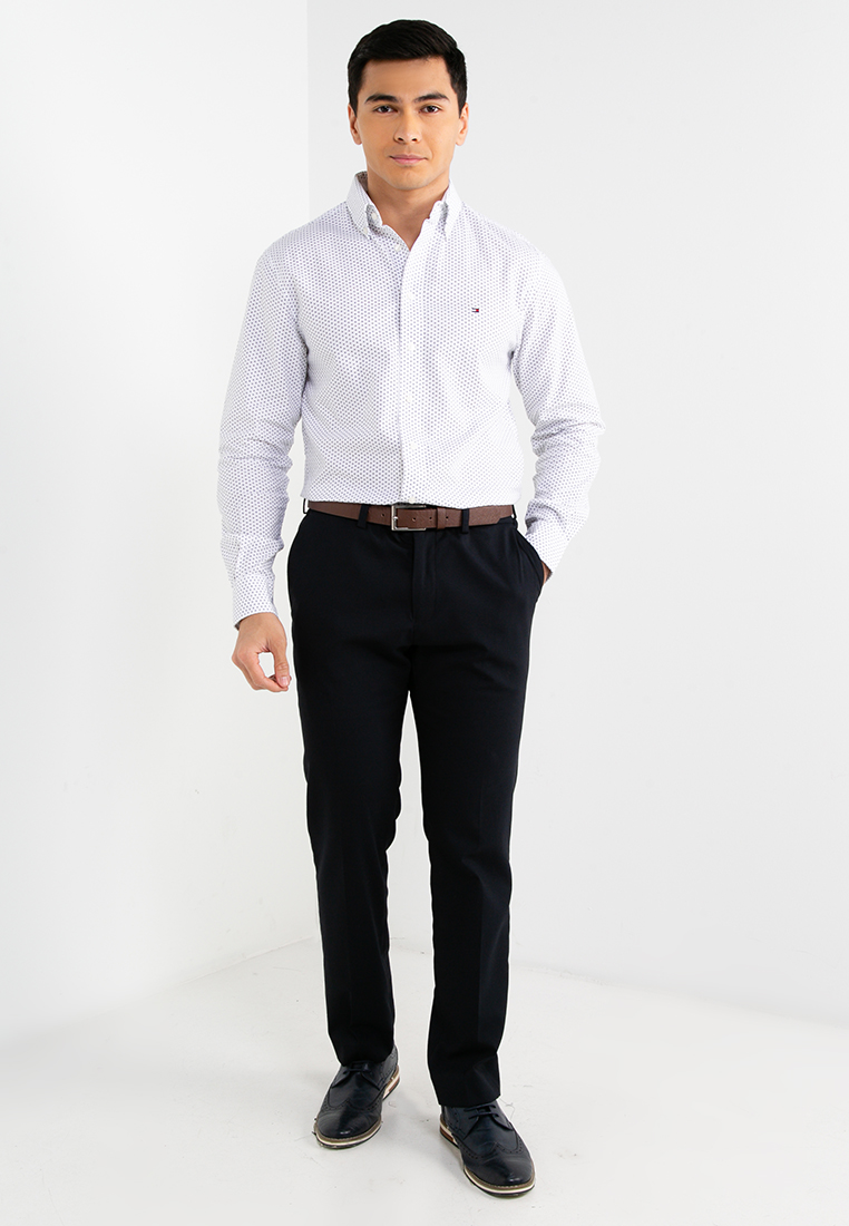 mens formal shirts blue