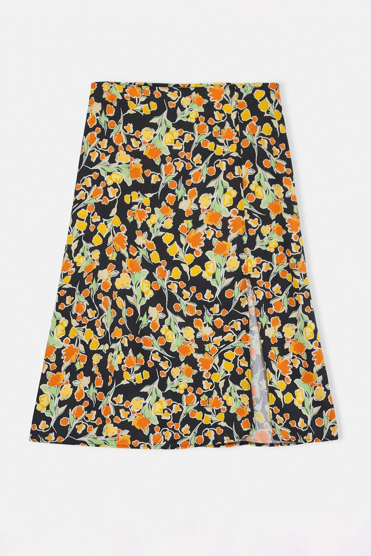 Trendyol Multicolor*001 Woven Plus Size Skirt Tbbaw23Az00032
