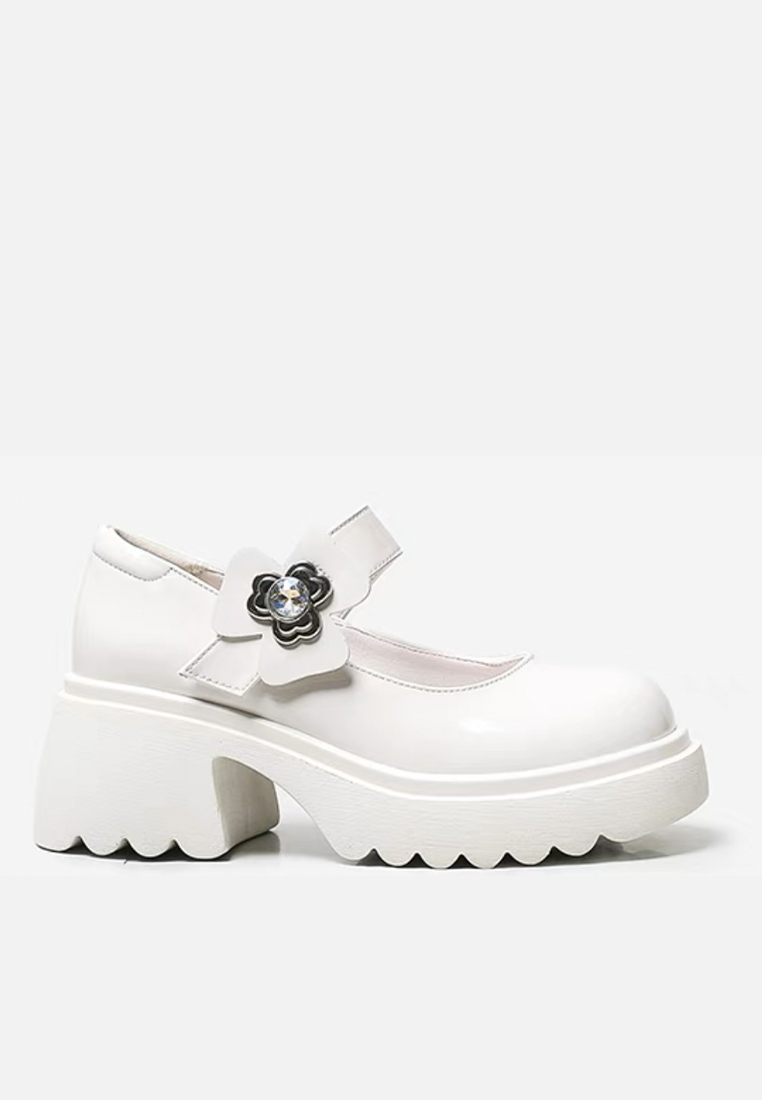 Twenty Eight Shoes 7cm Girly Leather Mary Jane Shoes MZ0623