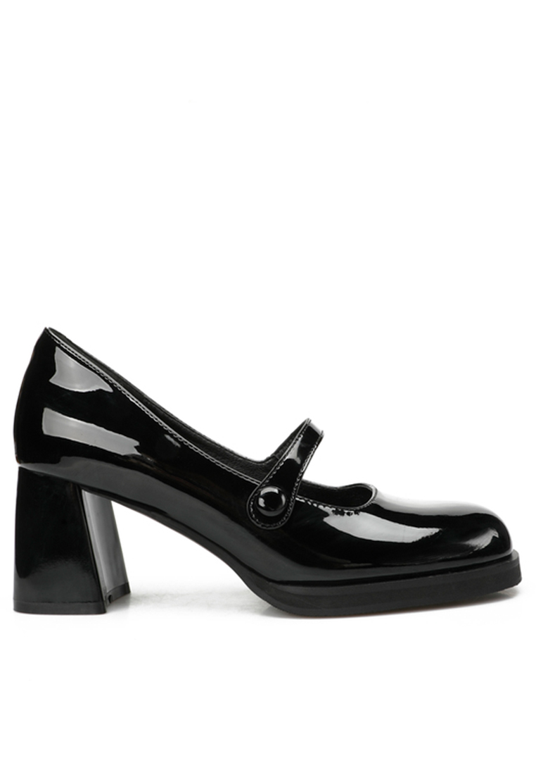 Twenty Eight Shoes 7CM Square Toe Patent Leather Mary Jane Shoes TE2156-1