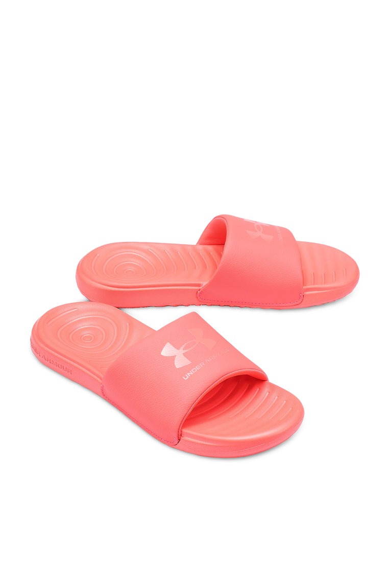 under armour sandals red