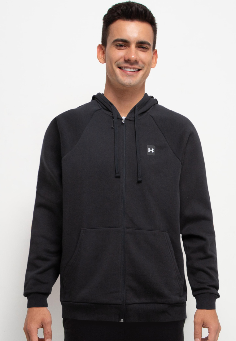 under armour hoodie mens black