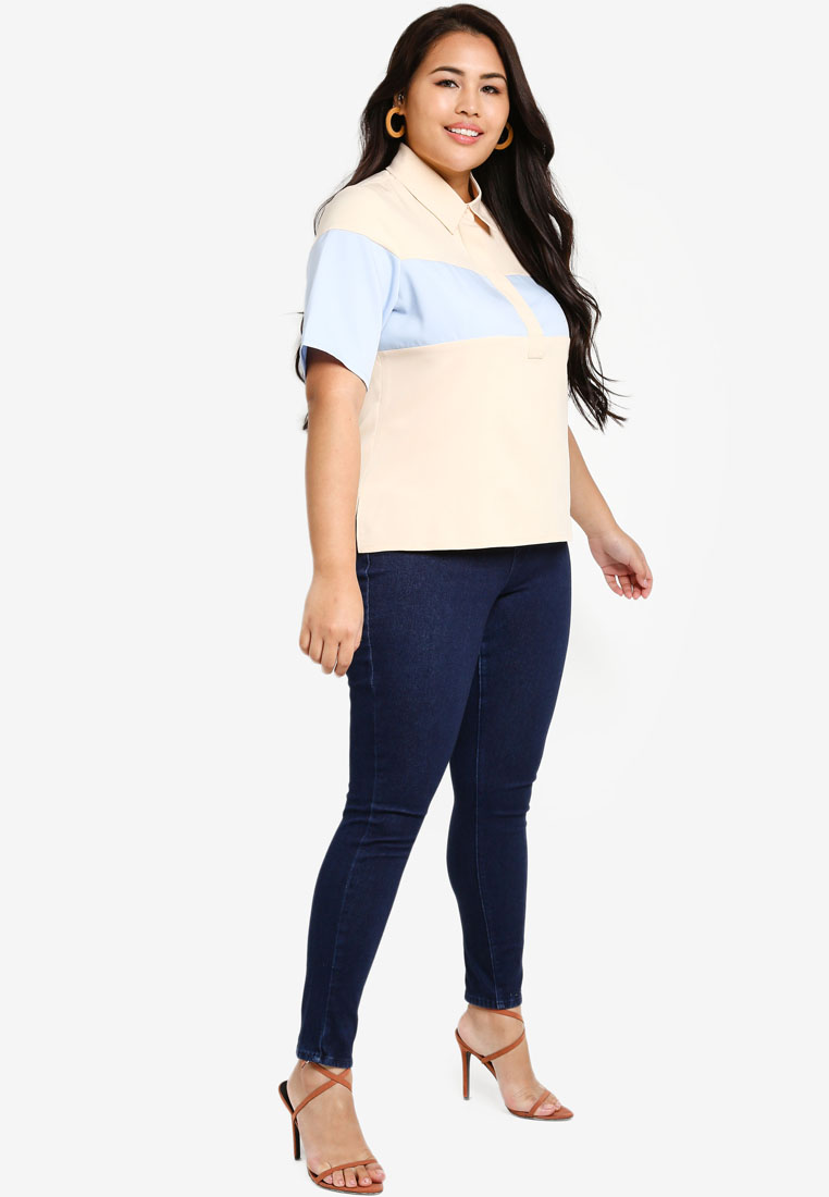 zalora blouses plus size